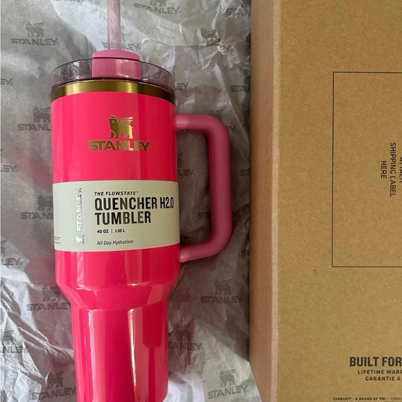 Stanley Pink Parade Tumbler 40 oz. Limited Edition - Picture 2 of 5